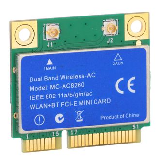 OEM Tarjeta Mini Pci-e Con Soporte Bluetooth, Adaptador De Red Inal&aacute;mbrica De Doble Banda, Conexi&oacute;n De Alta Velocidad, Apta Para Port&aacute;tiles, Compatible Co