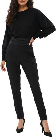 Balmain Black Straight Fit Pants