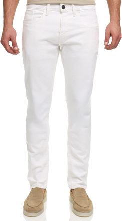 Indicode Regular-fit-Jeans INDICODE INTony, Herren, Gr. 30, L&auml;nge 30, wei&szlig; heaven, Denim/Jeans, Obermaterial: 98% Baumwolle, 2% Elasthan, Abriebeffekte, regula