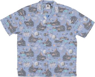 Element Thalweg Shirt - Heren - Korte mouwen Overhemden - Veelkleurig - XL - Katoen - Overhemden