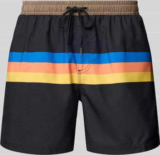 Quiksilver Badehose mit elastischem Bund in BLACK, Größe XXL
