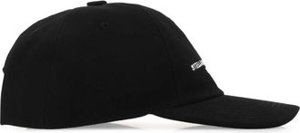 Stella McCartney Womens Cotton Blend Baseball Cap Black Acrylic