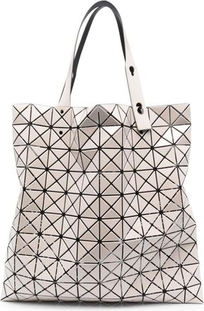 Bao Bao Issey Miyake large Prism tote bag - women - Artificial Leather/Nylon/Polyester - OS - Neutrals