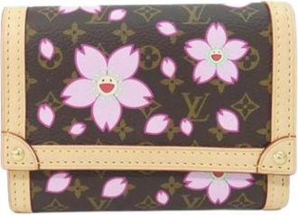 Louis Vuitton Pre-owned Wallets, female, Multicolor, Size: ONE SIZE Pre-owned Tri-fold Wallet