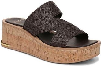 Franco Sarto Tahani 2 Platform Wedge Sandal in Espresso Brown at Nordstrom, Size 5.5