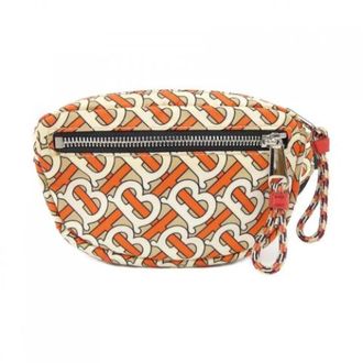 Burberry Pre-owned Belt Bags, female, Orange, Size: ONE SIZE Pre-owned Leather Shoulder Bag