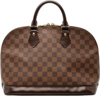 Louis Vuitton Pre-owned Handbags, female, Brown, Size: ONE SIZE Pre-owned Damier Handbag