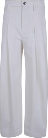 Brunello Cucinelli Pants Wide Leg Mb198p9022 C1101 Panama