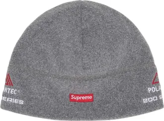 SUPREME FW25 Polartec Sport Beanie Grey SUP-FW25-1101-GRY