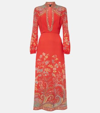 Etro Printed Long Dress from $828.00 - on Stylight