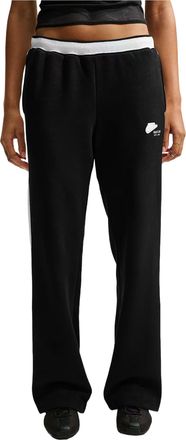 Nike (WMNS) Nike Studio Fleece Medium Weight Nike Run Club Track Pants Total Black Sail IO2302-001