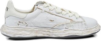 Miharayasuhiro Charles OG Sole Ripped-canvas Sneakers