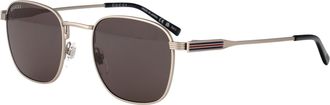 Gucci Mens Sunglasses Gg1876s Silver-Grey Metal Silver-Silver-Grey Silver/silver/grey