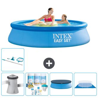 Intex Piscina Easy Set Redonda - 244x61 Cm - 8-piezas S21137