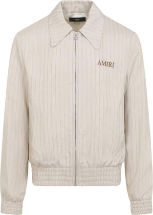 Amiri Light Beige Stripes Jacket