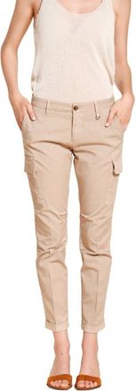 Mason's Chile City Cargo Pants - Dames - Slim Fit Broeken - Beige - M - Katoen - Broeken