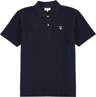 Maison Kitsun&eacute; Polo With Logo-Uomo