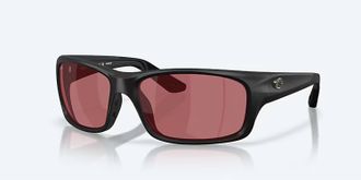 Costa Unisex Jose Pro Polarized Sunglasses In Matte Black Rose