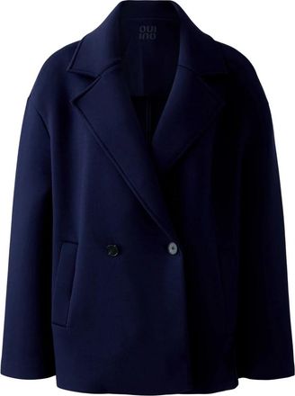 Oui Caban Jacket - Dames - Blazers - Blauw - L - Jassen