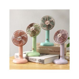 Trade Shop Trade Shop - Mini Ventilatore Ricaricabile Usb Portatile Pieghevole Per Casa Ufficio Estate