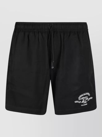 Amiri bermuda shorts logo detail elastic waistband