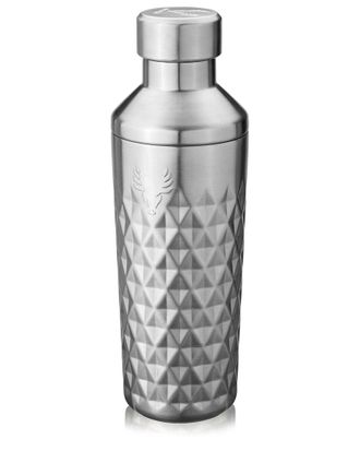 Viski Paragon Platinum Stainless Steel Cocktail Shaker