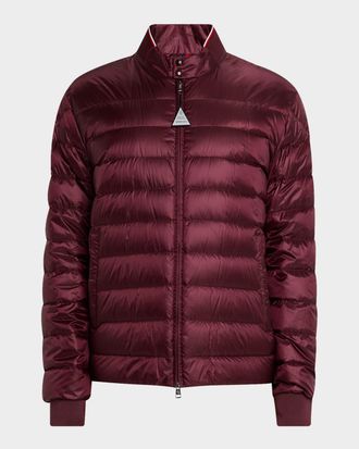 Moncler Men & apos;s Quilted Nylon Short Down Jacket