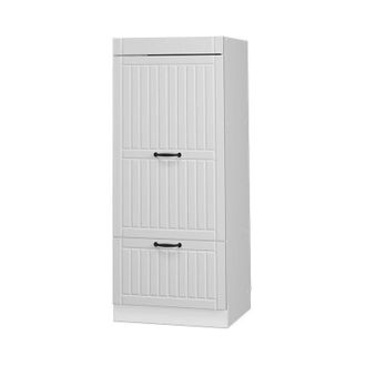 Vicco Armario Para Microondas Fame-line, Blanco Casa De Campo, 60 Cm