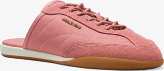 Michael Kors Nolan Nylon and Suede Mule