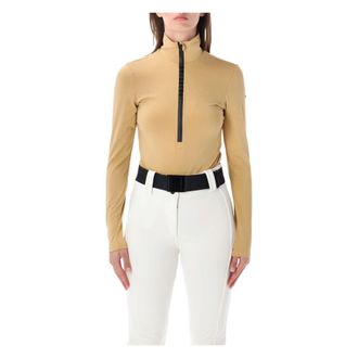 Goldbergh Poppy 1/2-Zip Bodysuit - Sport - Mujer - Beige - M