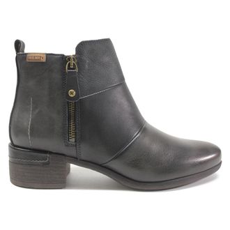Pikolinos Malaga Leather Womens Boots - UK 7-7.5 - US 9-9.5 Women - EU 40 - Lead - Size:UK 7-7.5