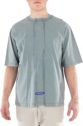 A-Cold-Wall* Fracture Cotton T-Shirt, Size Medium