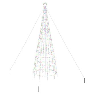 vidaXL &Aacute;rbol De Navidad Led Ekenas 400 Cm 800 Led Multicolor Acero Vidaxl