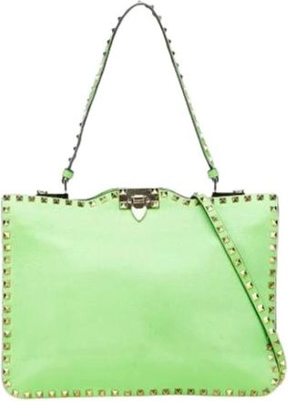 Valentino Pre-owned Handbags, female, Green, Size: ONE SIZE Pre-owned Vintage Handbag