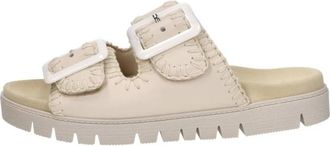 Gabor Open Teen - Dames - Sandalen - Wit - 41 EU - Leer - Schoenen