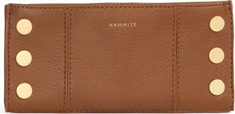 Hammitt 110 North Leather Wallet in Mahogany/Brushed Gold at Nordstrom