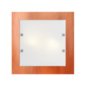 Lumicom Lumicom - leaf Plafoneira, 2X E27, max 42W, metallo/vetro, foglia rame, 40x40cm