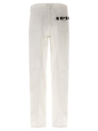 Coperni Tapered Denim Jeans - Cream