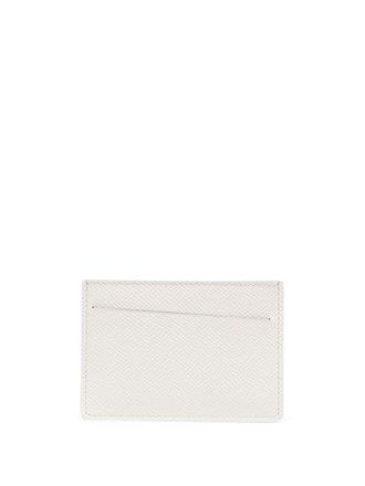 Maison Margiela Portacarte con quattro punti cucitura - Bianco