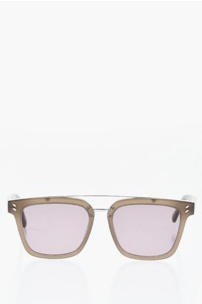 Stella McCartney Wayfarer Sunglasses with Double-Bridge Design size Unica