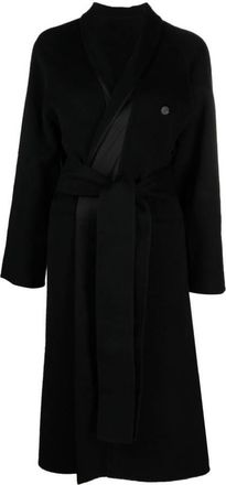 Ferragamo Ferragamo Belted Wrap Wool Coat
