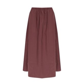 By Malene Birger Midi Skirts, female, Red, Size: XS Pheobes Skirt
