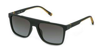 Fila SFID20 Polarized G94P Mens Sunglasses Green Size 57