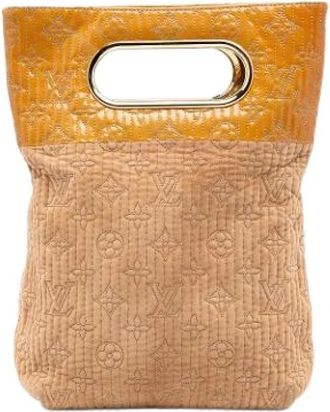 Louis Vuitton Pre-owned Motard After Dark - Dames - Vintage Handtas - Bruin - ONE Size - Su&egrave;de - Vintage