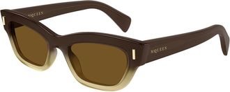 Alexander McQueen AM0548S 004 Womens Sunglasses Size 52