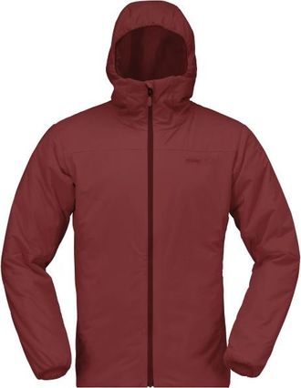 Norr&oslash;na Femund Thermo60 Zip Hood Kunstfaserjacke f&uuml;r Herren | rot