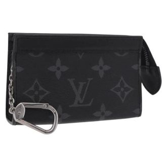 Louis Vuitton Pre-owned Wallets, female, Black, Size: ONE SIZE Pre-owned Coin Purse