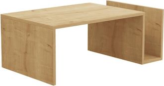 Calicosy Mesa de centro L86,8 cm - Efecto Roble