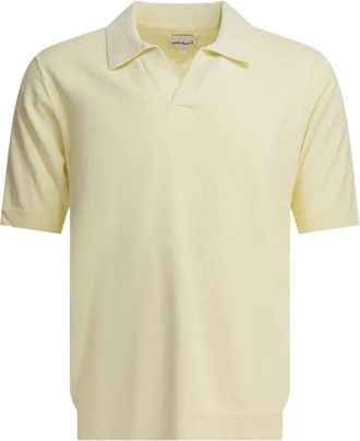 Norse Projects T-shirt con colletto polo - Giallo