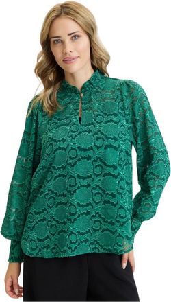 In Front Blusa Grazia - - Blouses & Shirts - Donna - Verde - 2XL